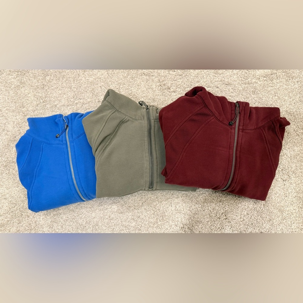 BUNDLE: lululemon Scuba Oversized Half-Zip Hoodie
